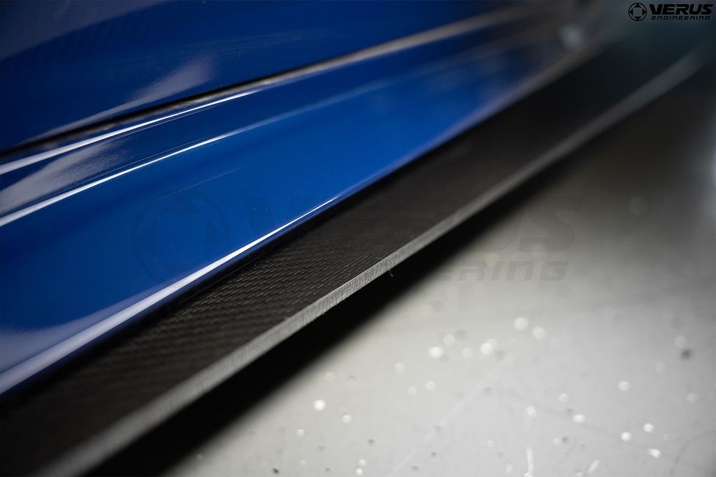 Carbon Polyweave Side Splitter Kit - Corvette Stingray (C8